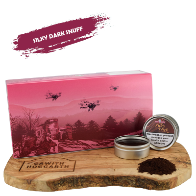 SG SNUFF SILKY DARK LARGE TIN (Box 16)