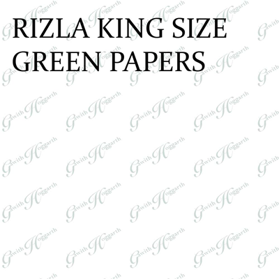 RIZLA KING SIZE GREEN PAPERS (50)