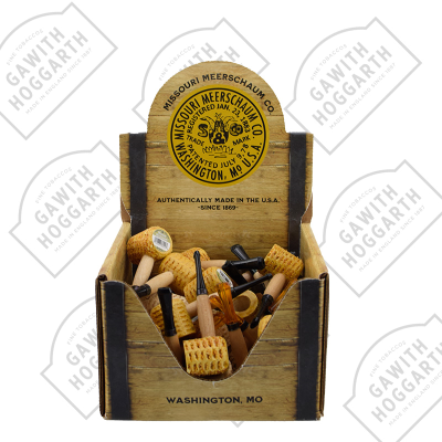 MISSOURI MINIATURE CORN COB PIPES (Box 36)