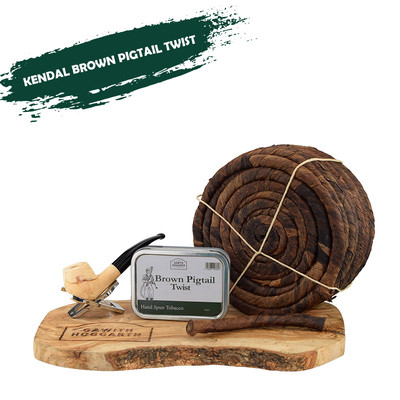 KENDAL BROWN PIGTAIL TWIST 50G TIN