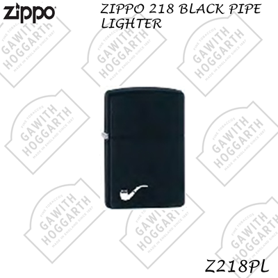 ZIPPO BLACK MATTE PIPE LIGHTER