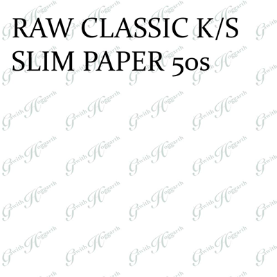 RAW CLASSIC KING SIZES SLIM PAPER (50)