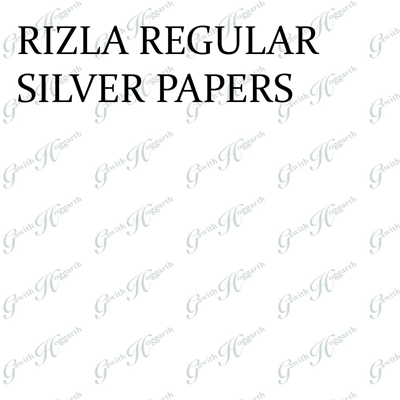 RIZLA REGULAR SILVER PAPERS (100)