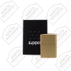 ZIPPO 204 REGULAR BRUSHED BRASS