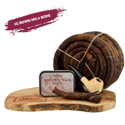 SAMUEL GAWITH'S BROWN No.4 ROPE 50g