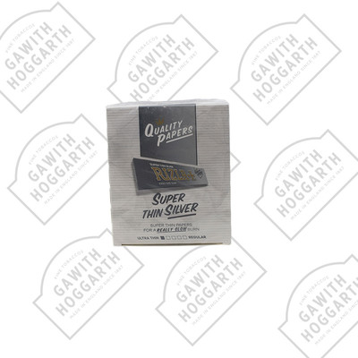 RIZLA KINGSIZE SLIM SILVER PAPER (50)