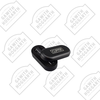 CLIPPER METAL FLINT LIGHTER - MATTE BLACK (12)