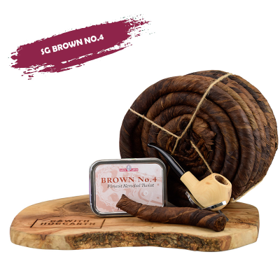 SG BROWN No.4 TWIST 50g