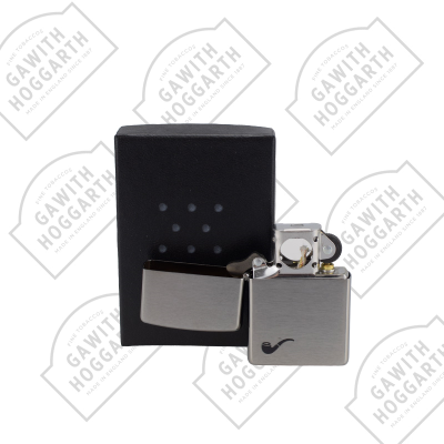 ZIPPO PIPE LIGHTER BRUSHED CH.