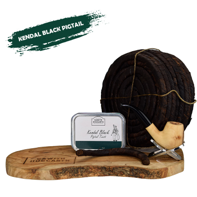 KENDAL BLACK PIGTAIL TWIST 50G TIN