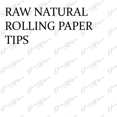 RAW NATURAL ROLLING PAPER TIPS(50)