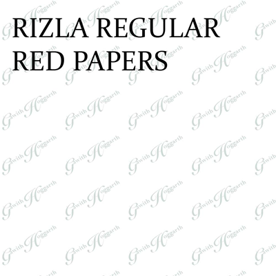 RIZLA REGULAR RED PAPERS (100)