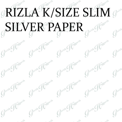 RIZLA KINGSIZE SLIM SILVER PAPER (50)