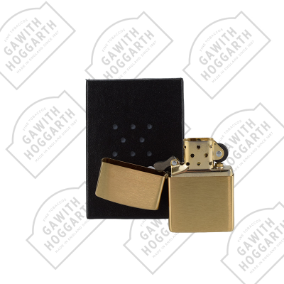 ZIPPO 204 REGULAR BRUSHED BRASS