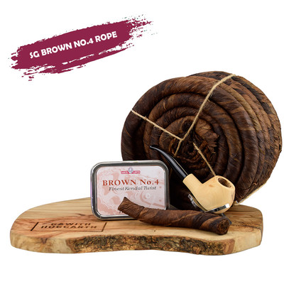 SAMUEL GAWITH'S BROWN No.4 ROPE 50g