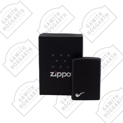 ZIPPO BLACK MATTE PIPE LIGHTER
