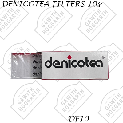 DENICOTEA STANDARD FILTERS (10's) (Outer12)