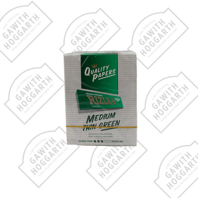 RIZLA KING SIZE GREEN PAPERS (50)