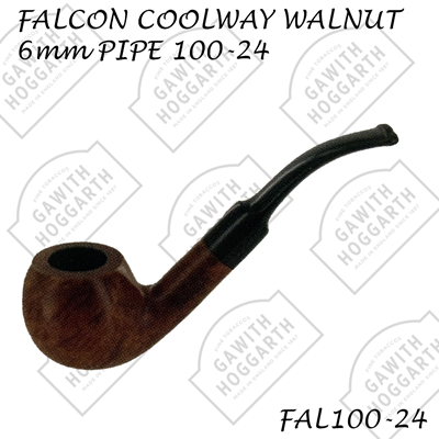 FALCON COOLWAY WALNUT PIPE 6mm 100-24 (each)