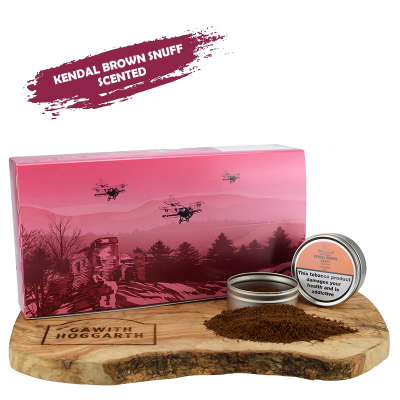 SG SNUFF KB (KENDAL BROWN) ORIGINAL LARGE TIN (Box 16)