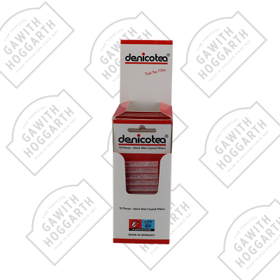 DENICOTEA SLIM LINE 6mm FILTERS (10's) (Outer10)