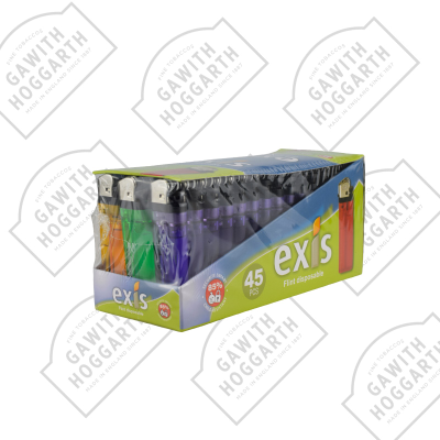 CLIPPER EXIS FLINT DISPOSABLE LIGHTER (45)