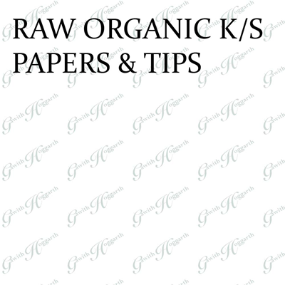 RAW ORGANIC KINGSIZE PAPERS & TIPS (24)