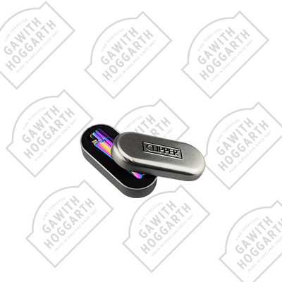 CLIPPER METAL FLINT LIGHTER - ICY COLOUR 2 (12)