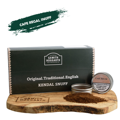 CAFE REGAL SNUFF LARGE TIN (25g Box 16)